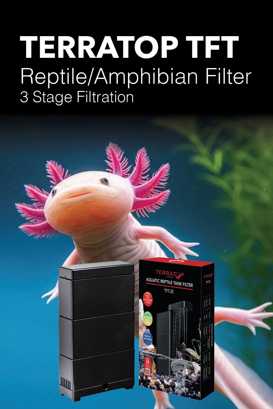 Terratop Aquatic Reptile Filter